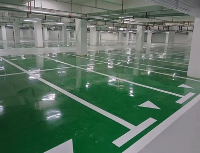 铜陵铜陵小区停车场标线